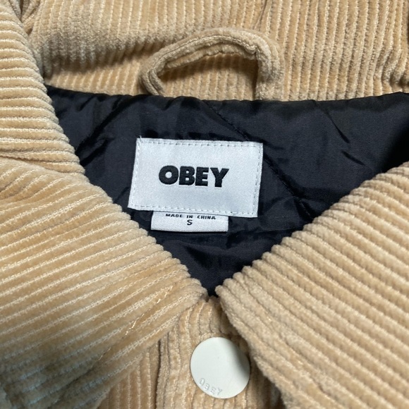 Obey Unwound Corduroy Jacket - Picture 3 of 5